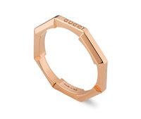 Anello Gucci Donna Link to love in Oro rosa YBC662194002012 - YBC662194002012